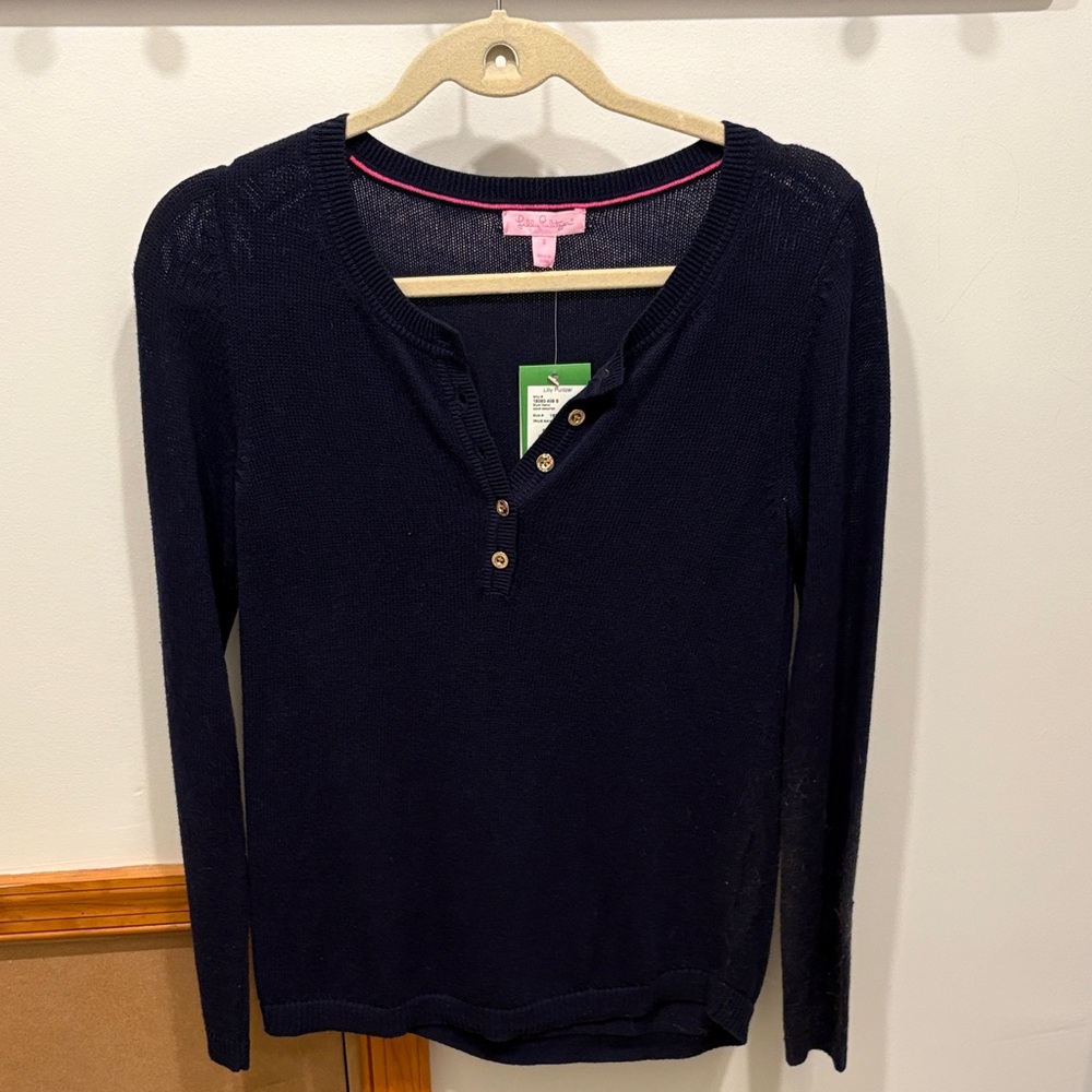 Women's Black Sweater Top